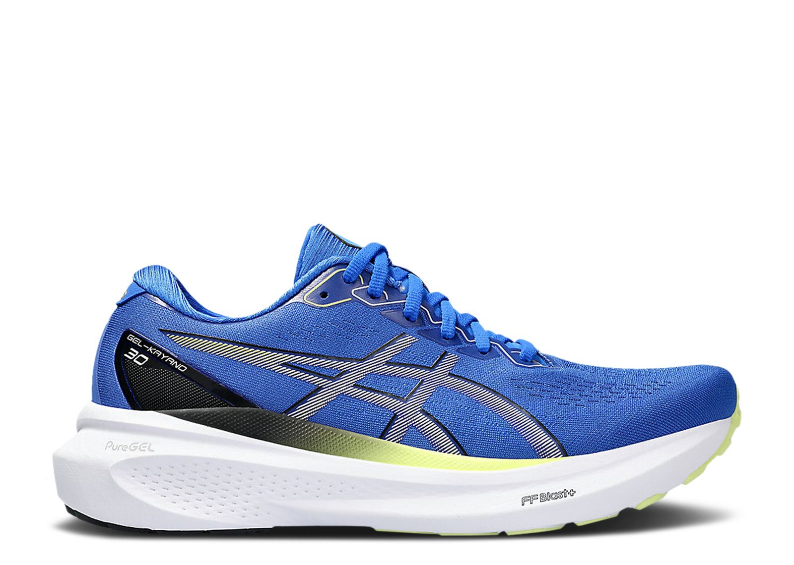 Gel Kayano 30 'Illusion Blue Glow Yellow'