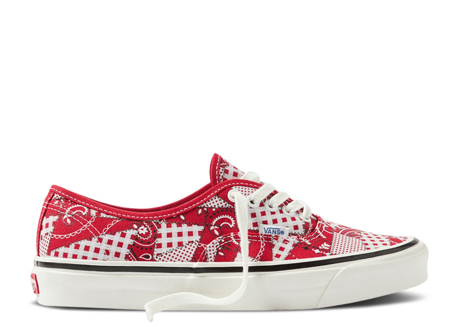 WP x Authentic 44 DX 'Paisley Patchwork - Racing Red'