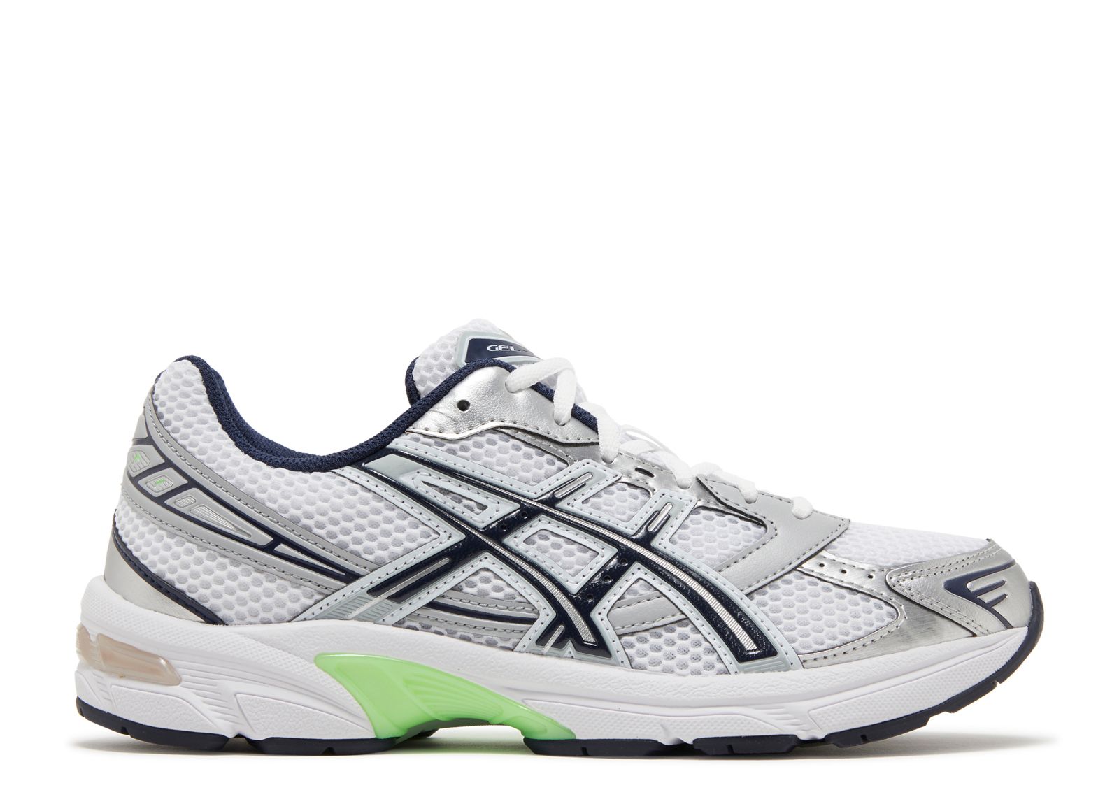 Gel 1130 'Mid Grey Lime' - ASICS - 1201A256 114 - white/mid grey ...