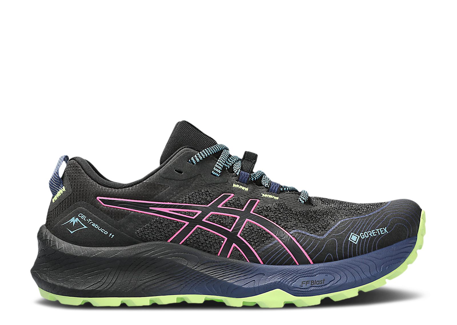 Wmns Gel Trabuco 11 GORE-TEX 'Black Hot Pink'