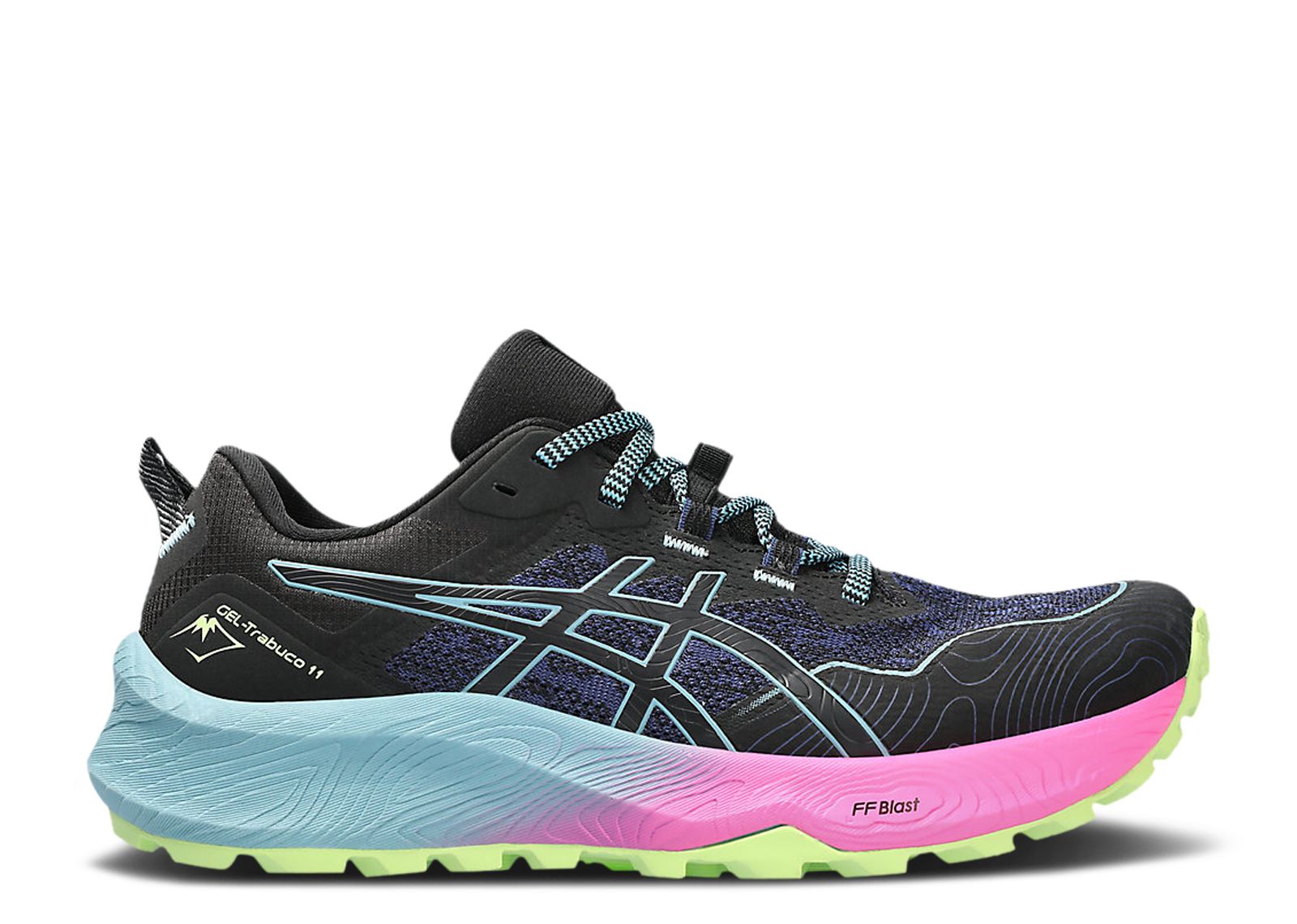 Wmns Gel Trabuco 11 'Black Gris Blue Gradient'