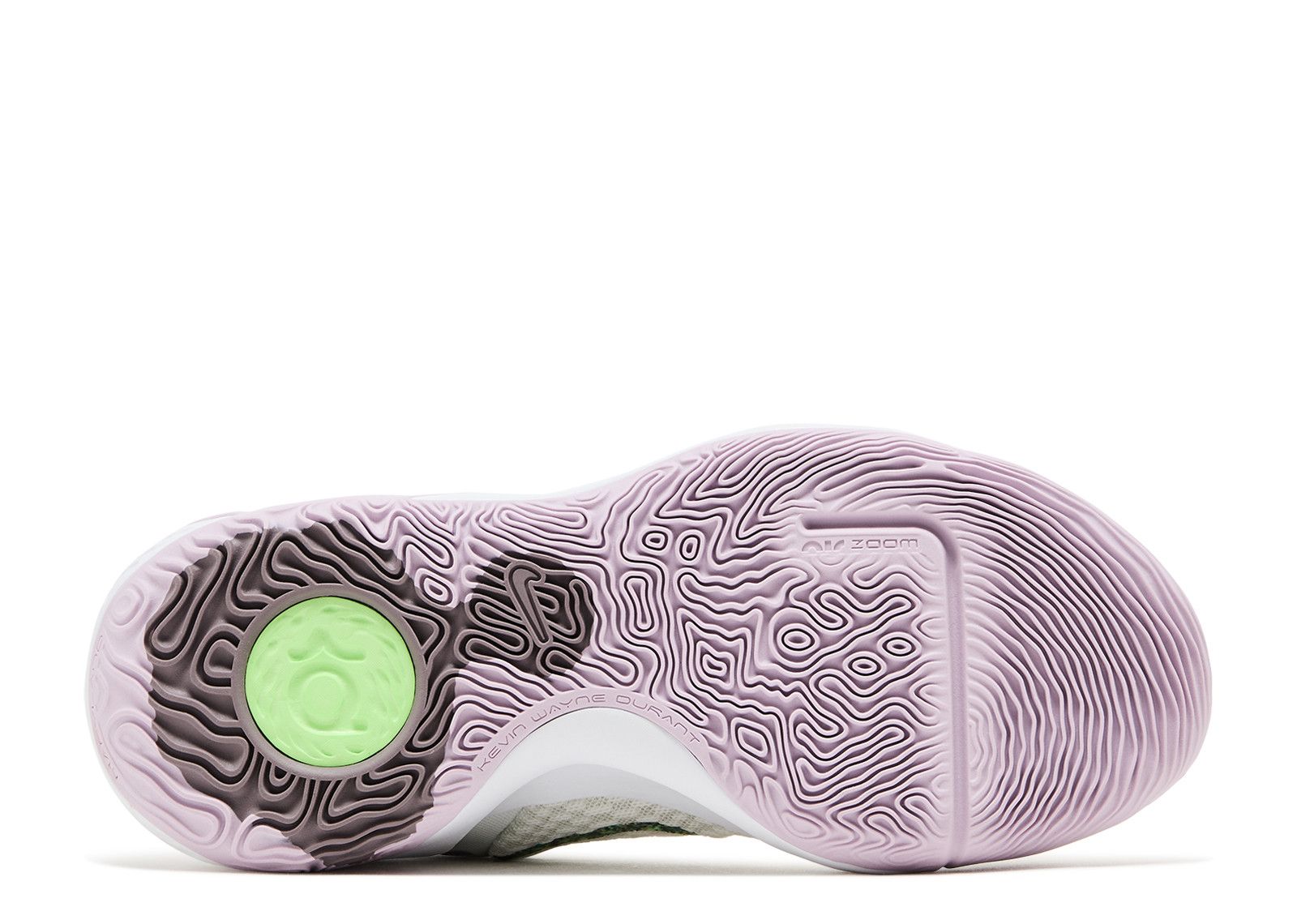 KD Trey 5 IX EP 'White Lime Light Purple' - Nike - DJ6922