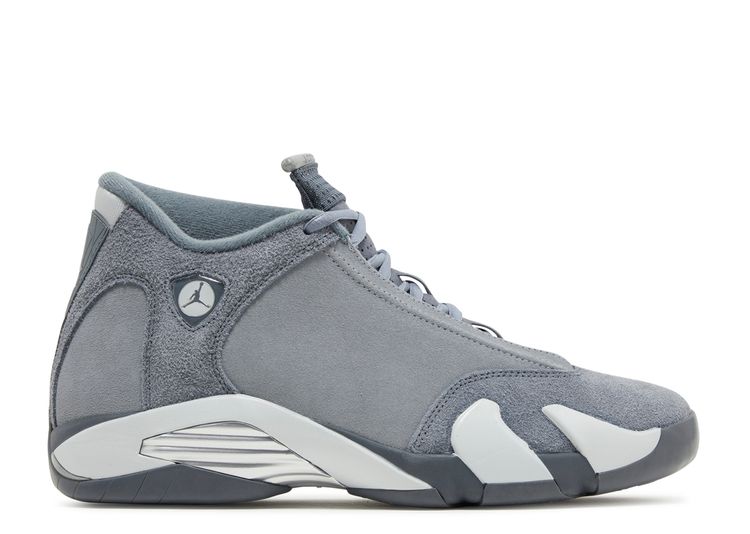 jordan 14 grey suede