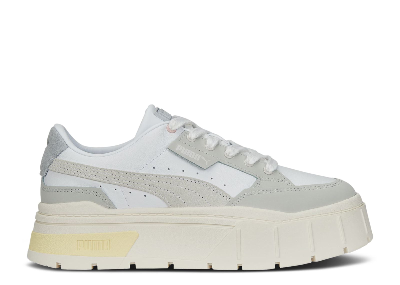 Wmns Mayze Stack Luxe 'Nimbus Cloud White'