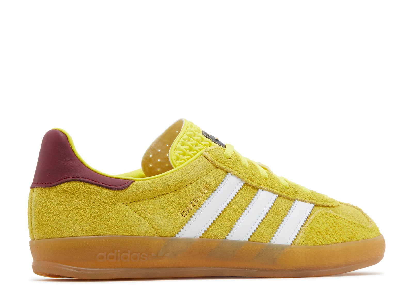 Wmns Gazelle Indoor 'Bright Yellow Burgundy' - Adidas - IE7003 - bright  yellow/cloud white/collegiate burgundy | Flight Club