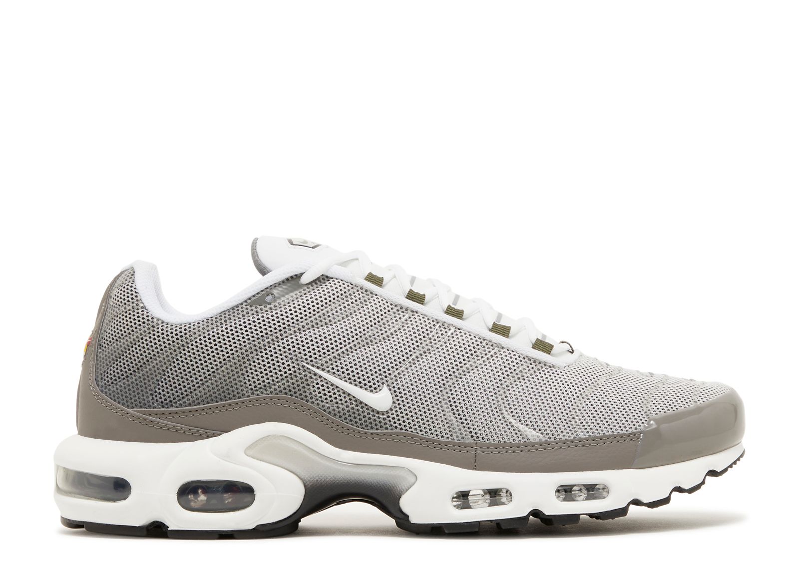 Nike Air Max Plus SE Men's Shoes Size - 9.5, Flat Pewter/White-photon Dust