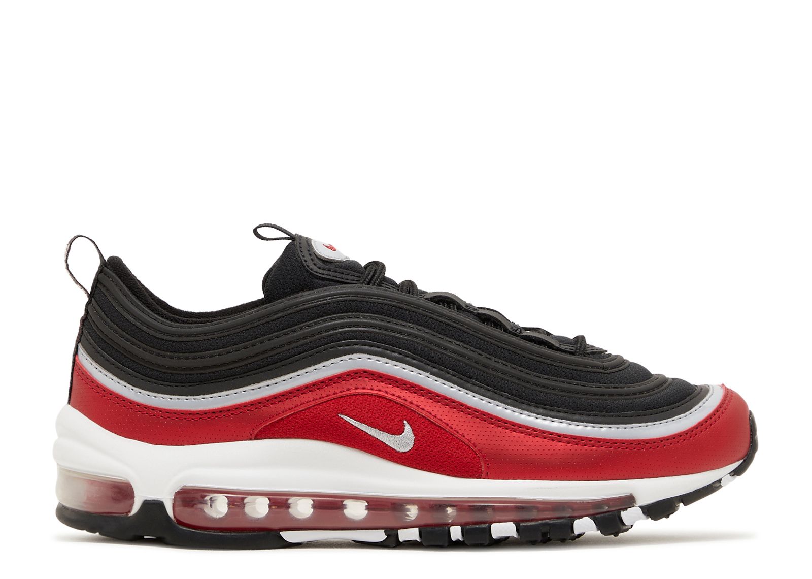 Air max 97 hot sale red black white