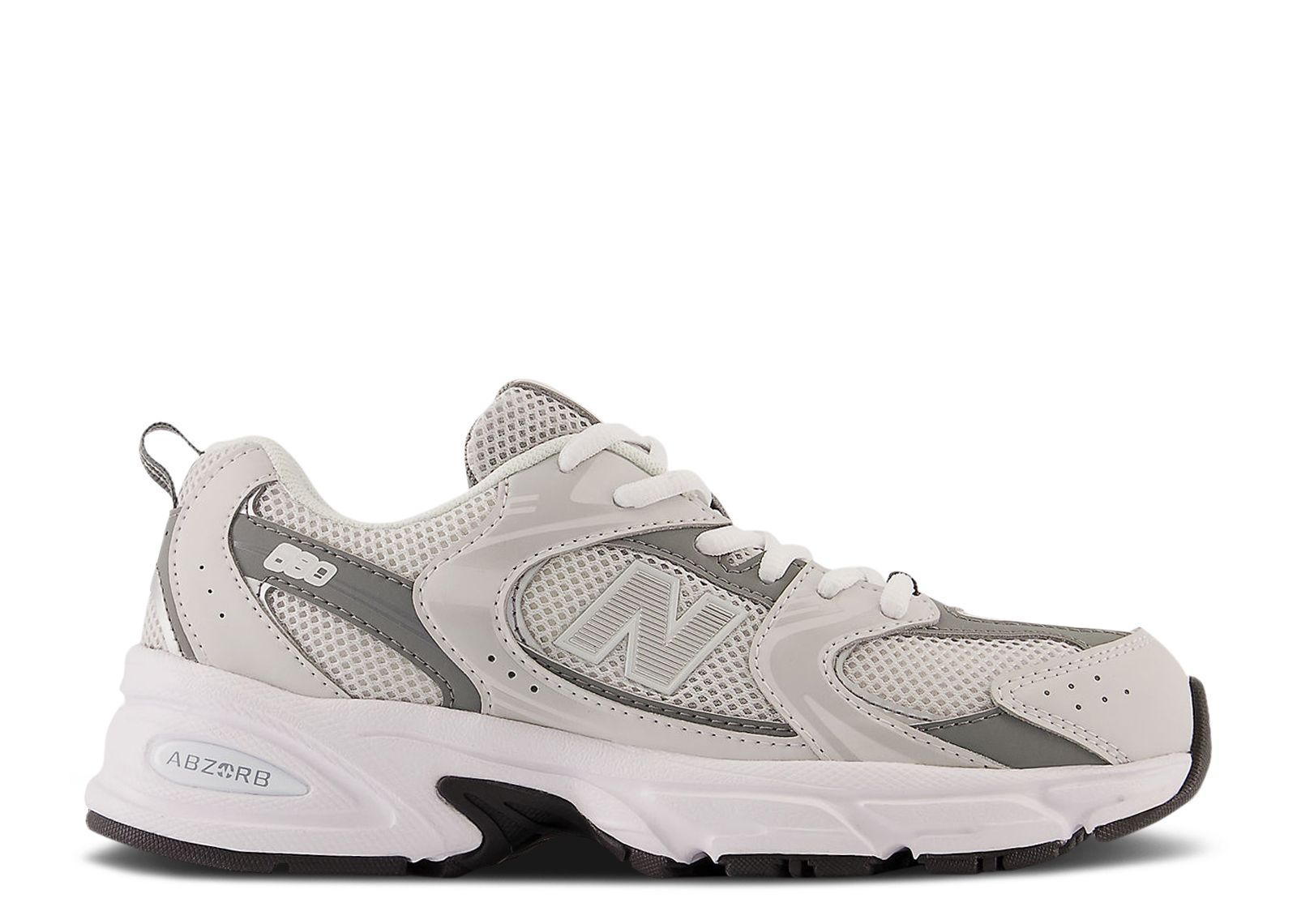 New balance kids grey best sale