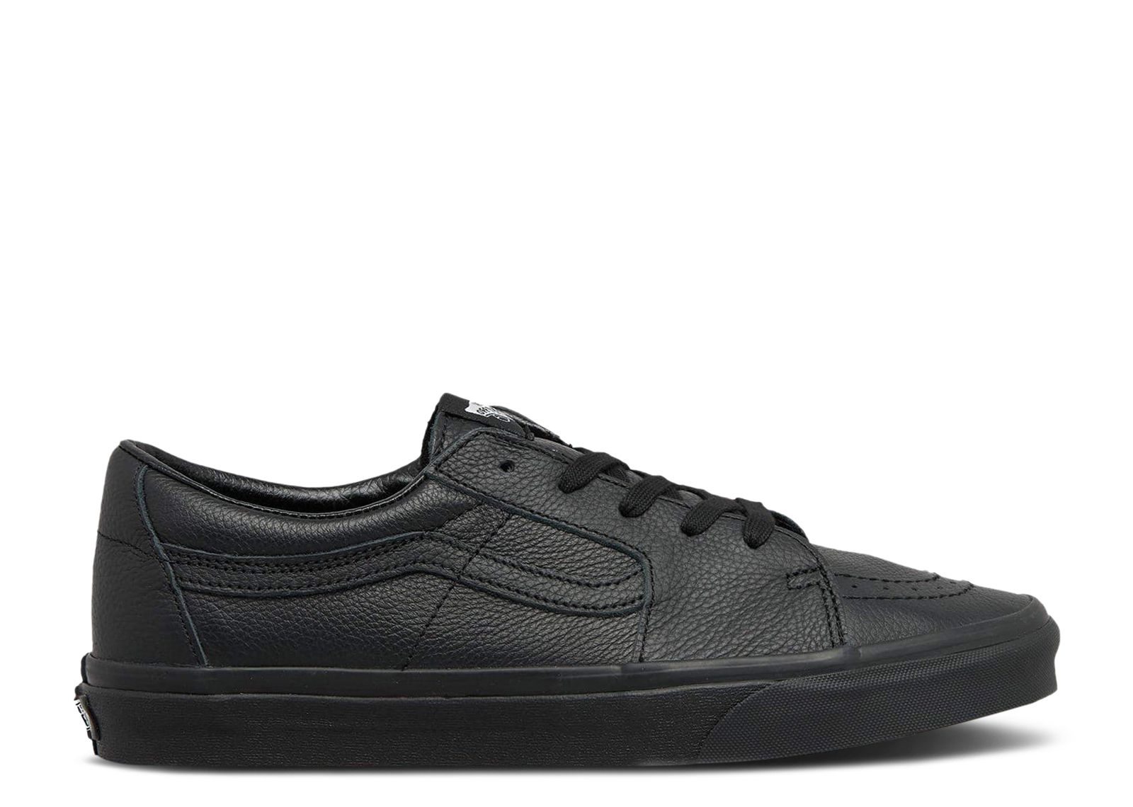 Sk8-Low Leather 'Triple Black'