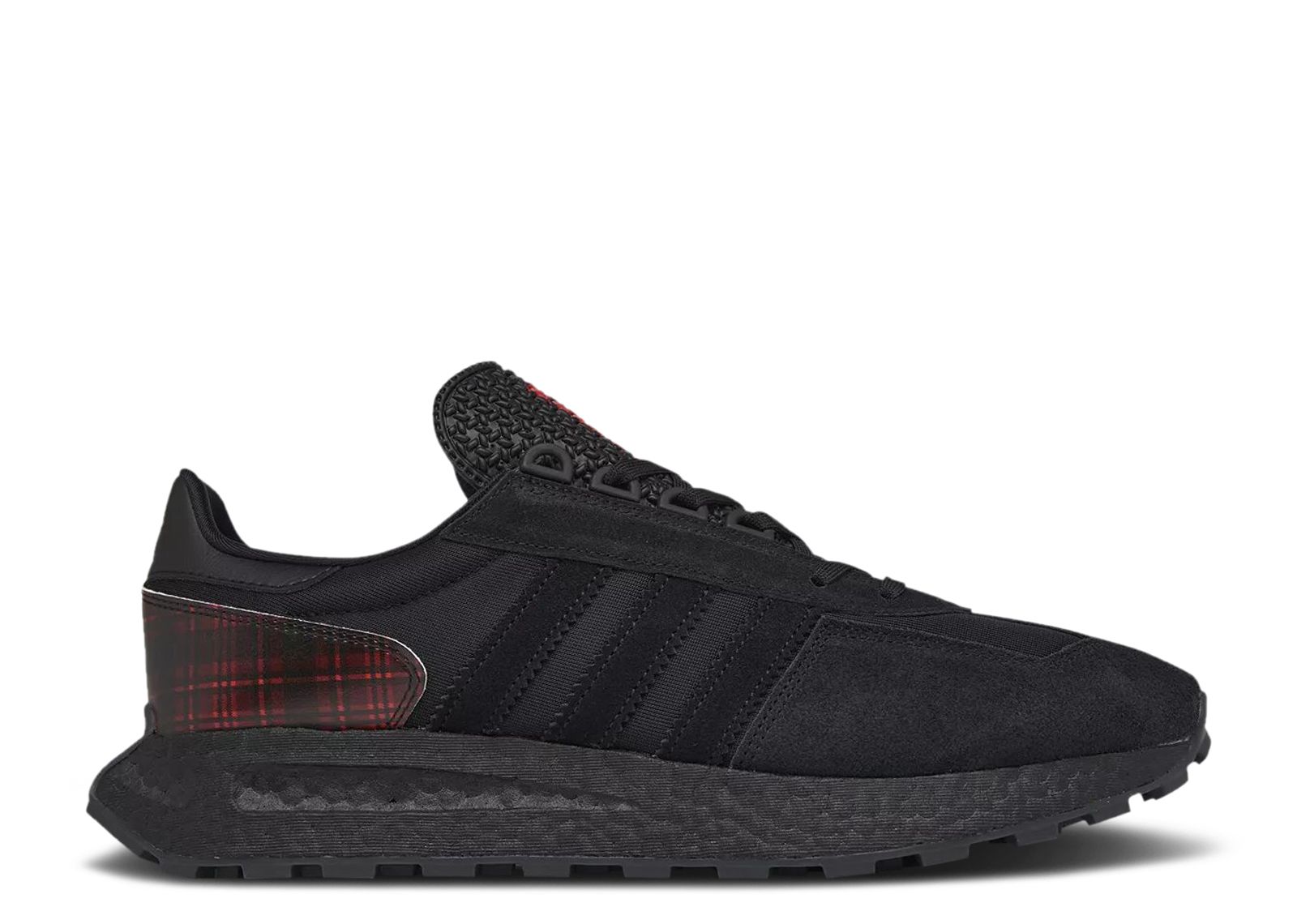 adidas gazelle silver green womens Red Plaid Sneakers · Filly Flair main image 1
