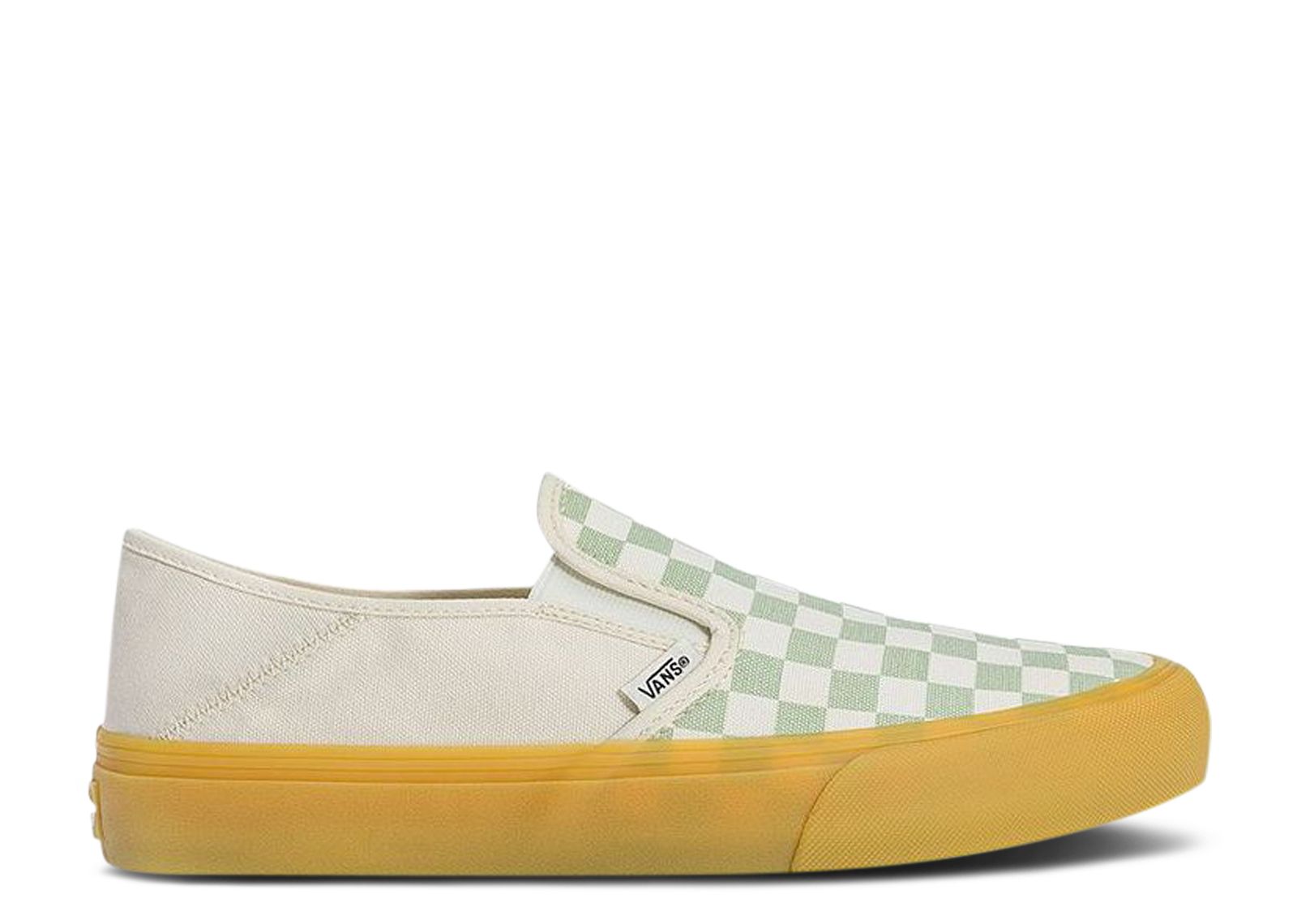 Slip On SF Checkerboard Dusky Green Gum Vans VN0A5HYQQ4J