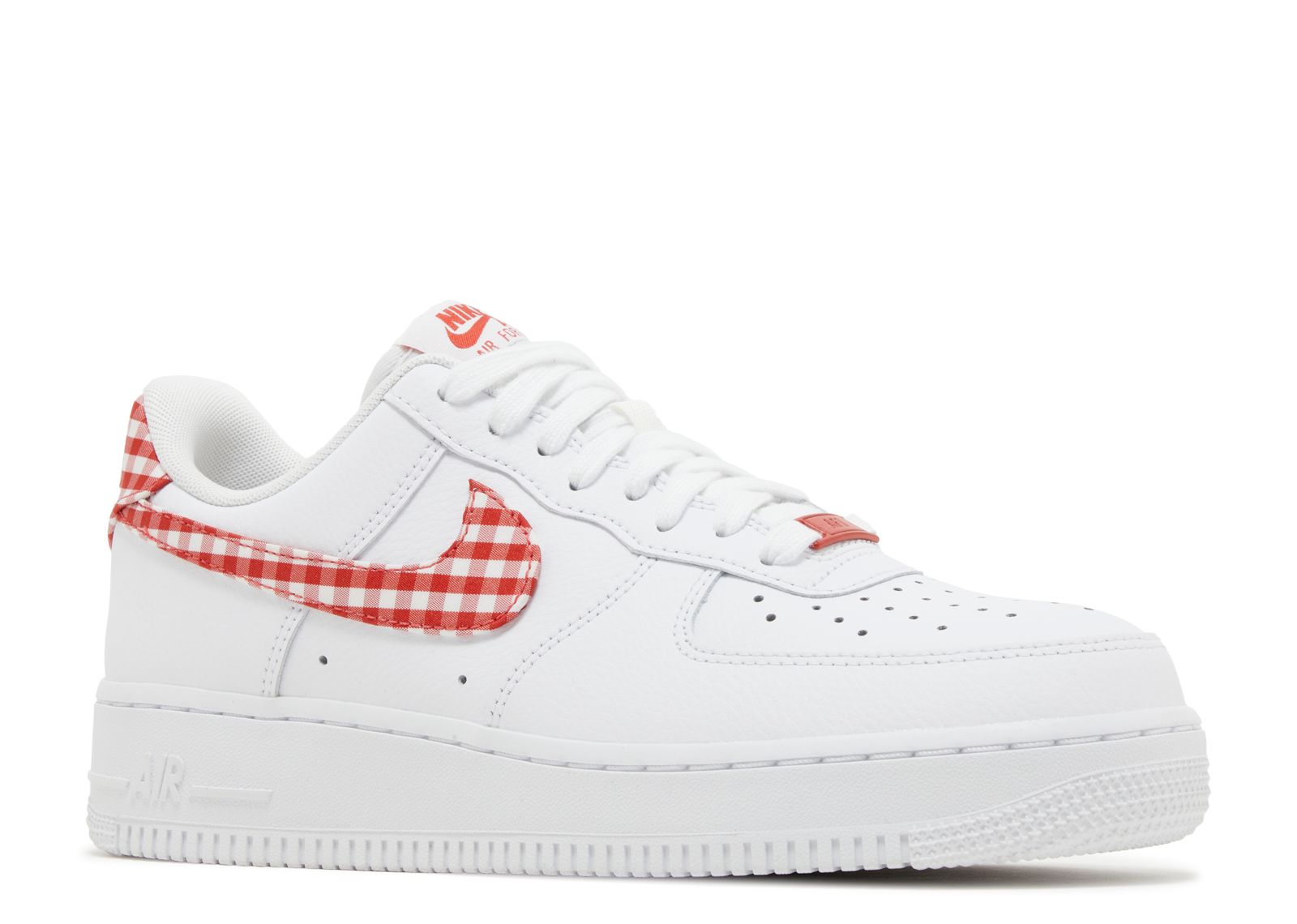 Wmns Air Force 1 '07 Essential 'Mystic Red Gingham'