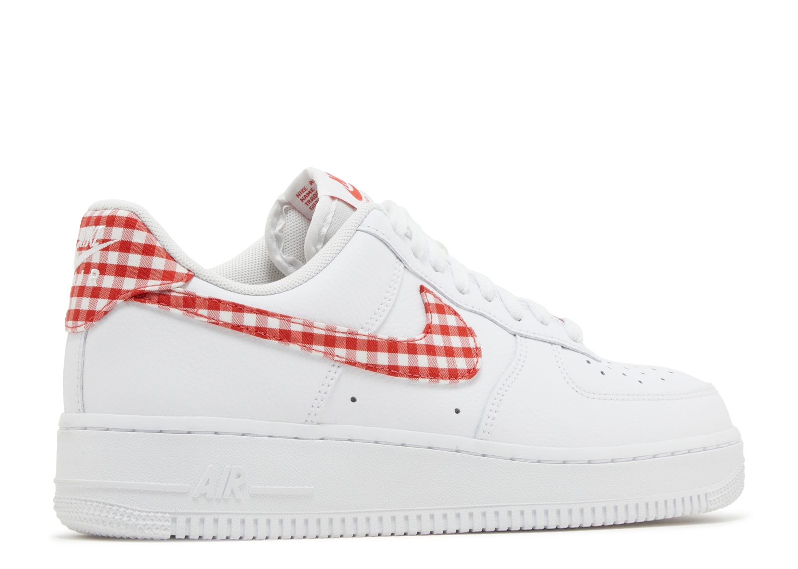 Wmns Air Force 1 '07 Essential 'Mystic Red Gingham'