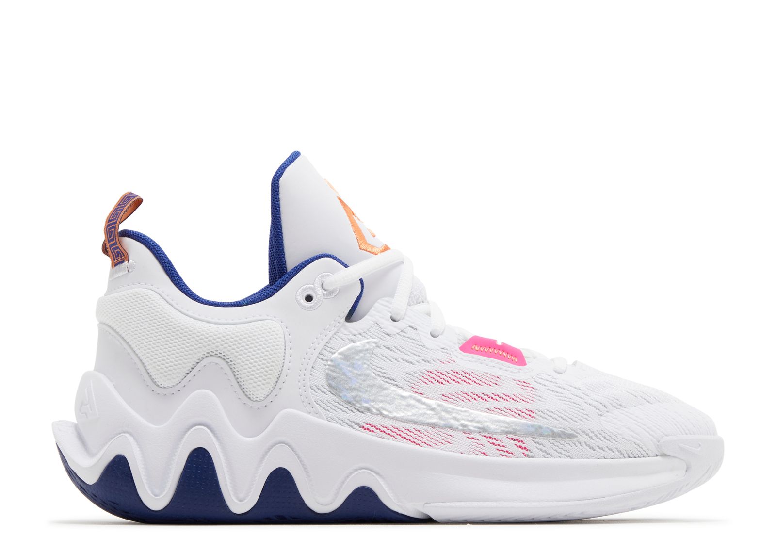 Immortality Giannis Immortality 2 GS 'White Deep Royal' - Nike - DQ1943 102 -  white/deep royal blue/hyper pink/multi-color | Flight Club Japan