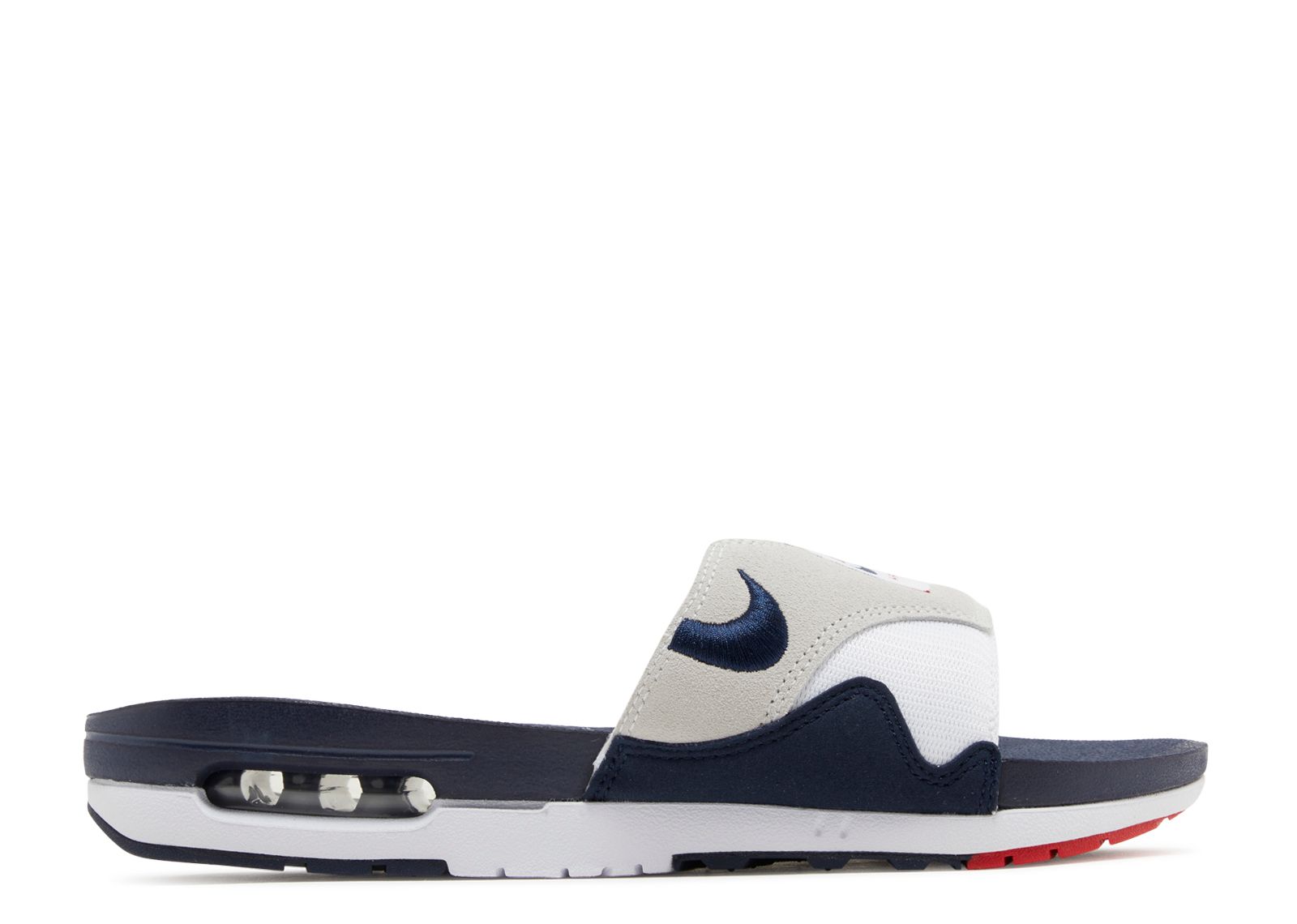 Nike Air Max Slide Sandals - Blue and white. Amazon.com | Nike Men main image 3