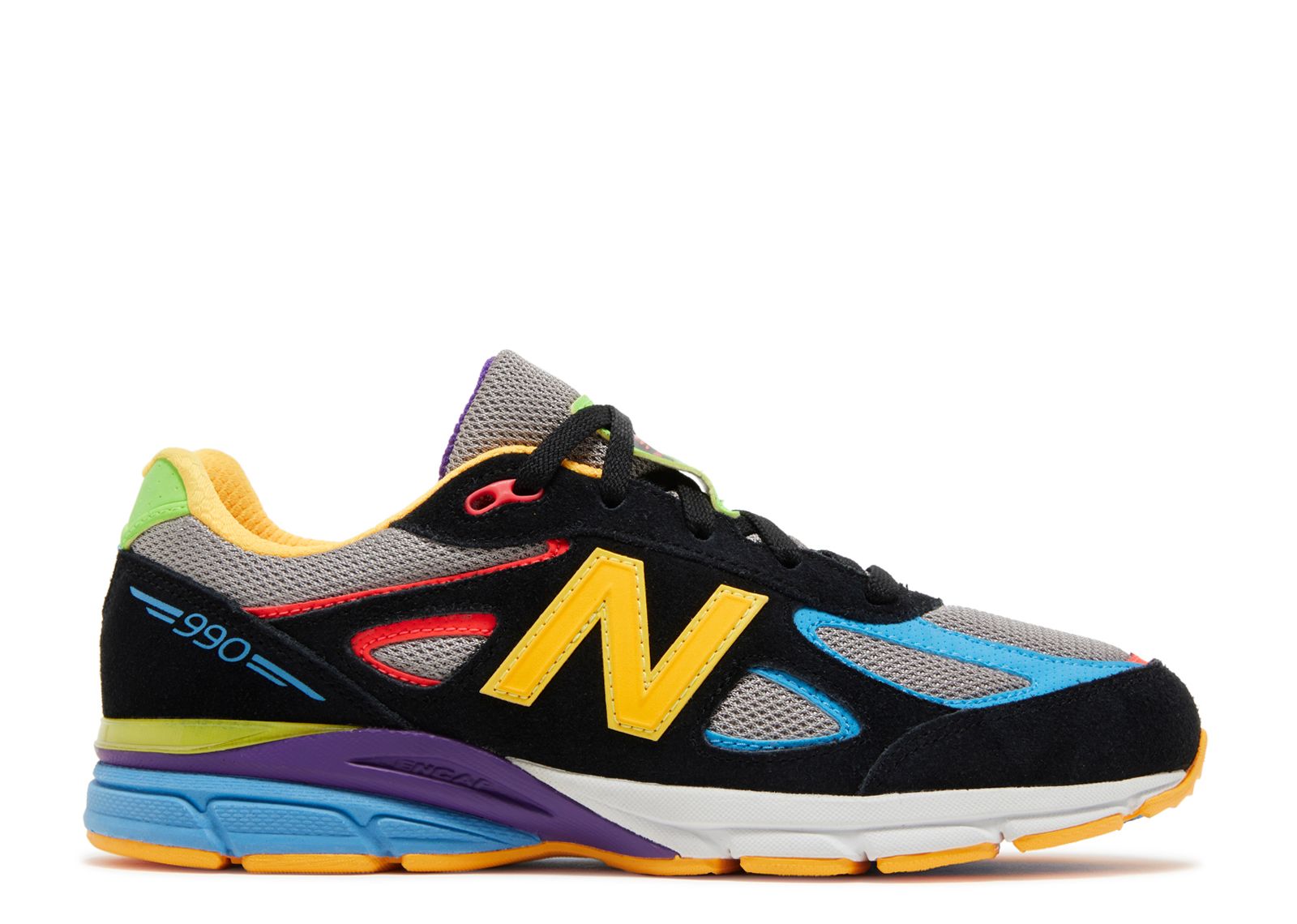 New Balance DTLR X 990v4 Big Kid Wild Style 2.0 New Balance GC990DL4 black Flight Club