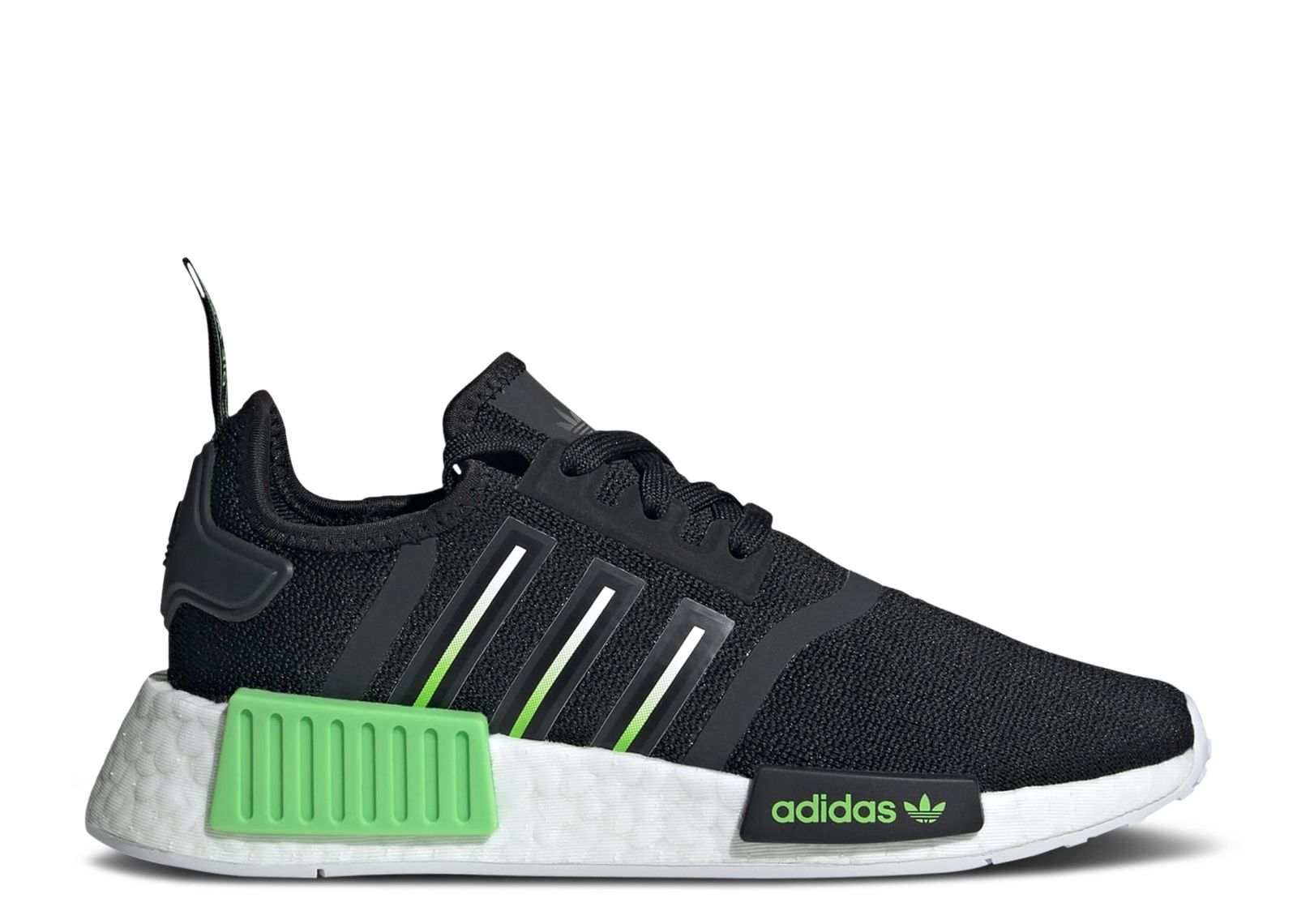NMD_R1 J 'Black Lucid Lime' - Adidas - IG9971 - core black/lucid lime/cloud  white | Flight Club