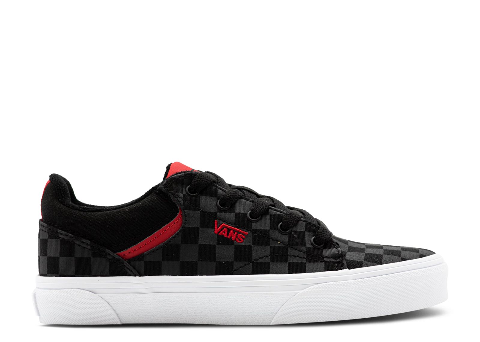 Seldan 'Checkerboard - Black Red'