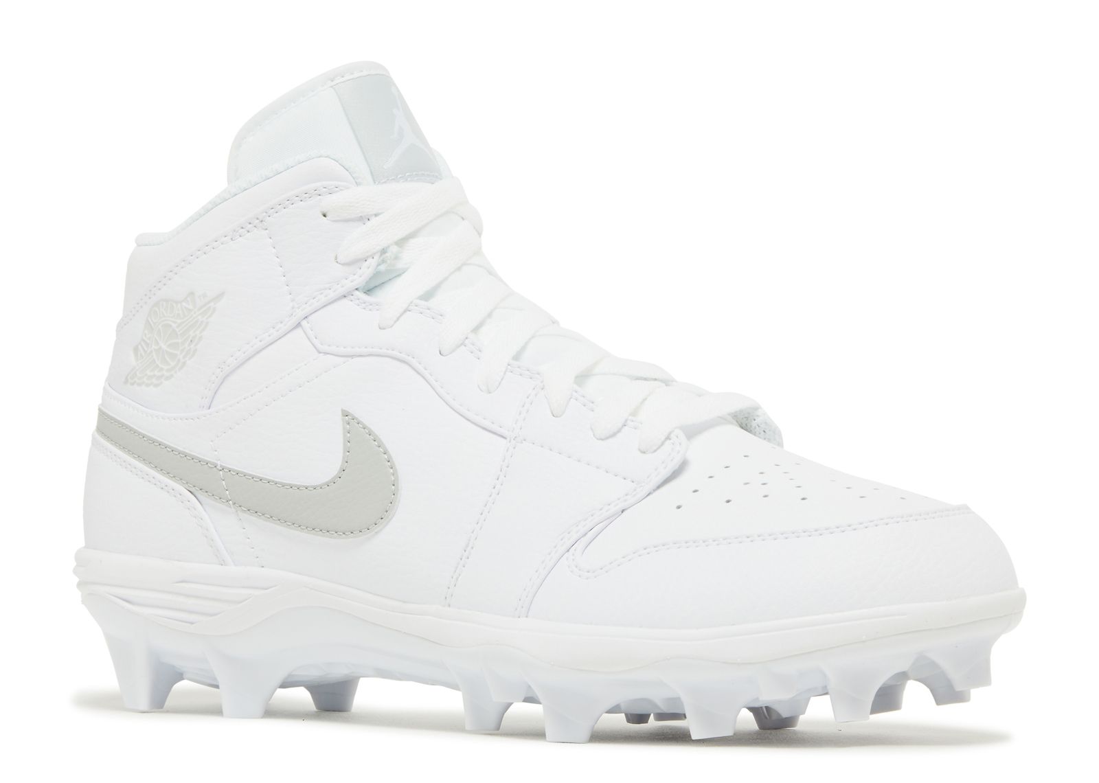 Jordan 1 Mid TD Cleat 'Grey Fog' - Air Jordan - FJ6805 101 - white