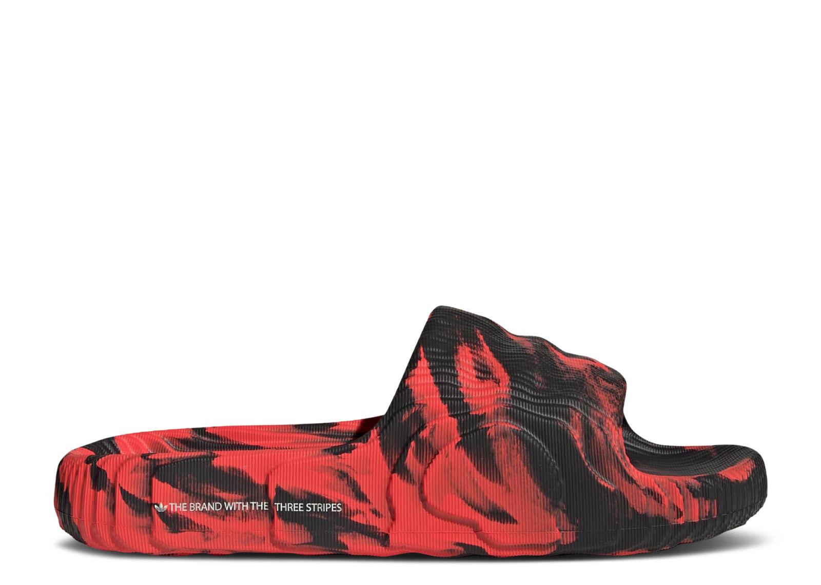 Adidas slides red shops and black