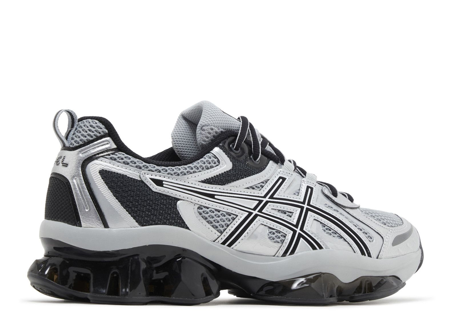 靴 Asics Gel-Quantum Kinetic silver Asics - SNEAKERS GEL-QUANTUM KINETIC MID GREY AND PURE