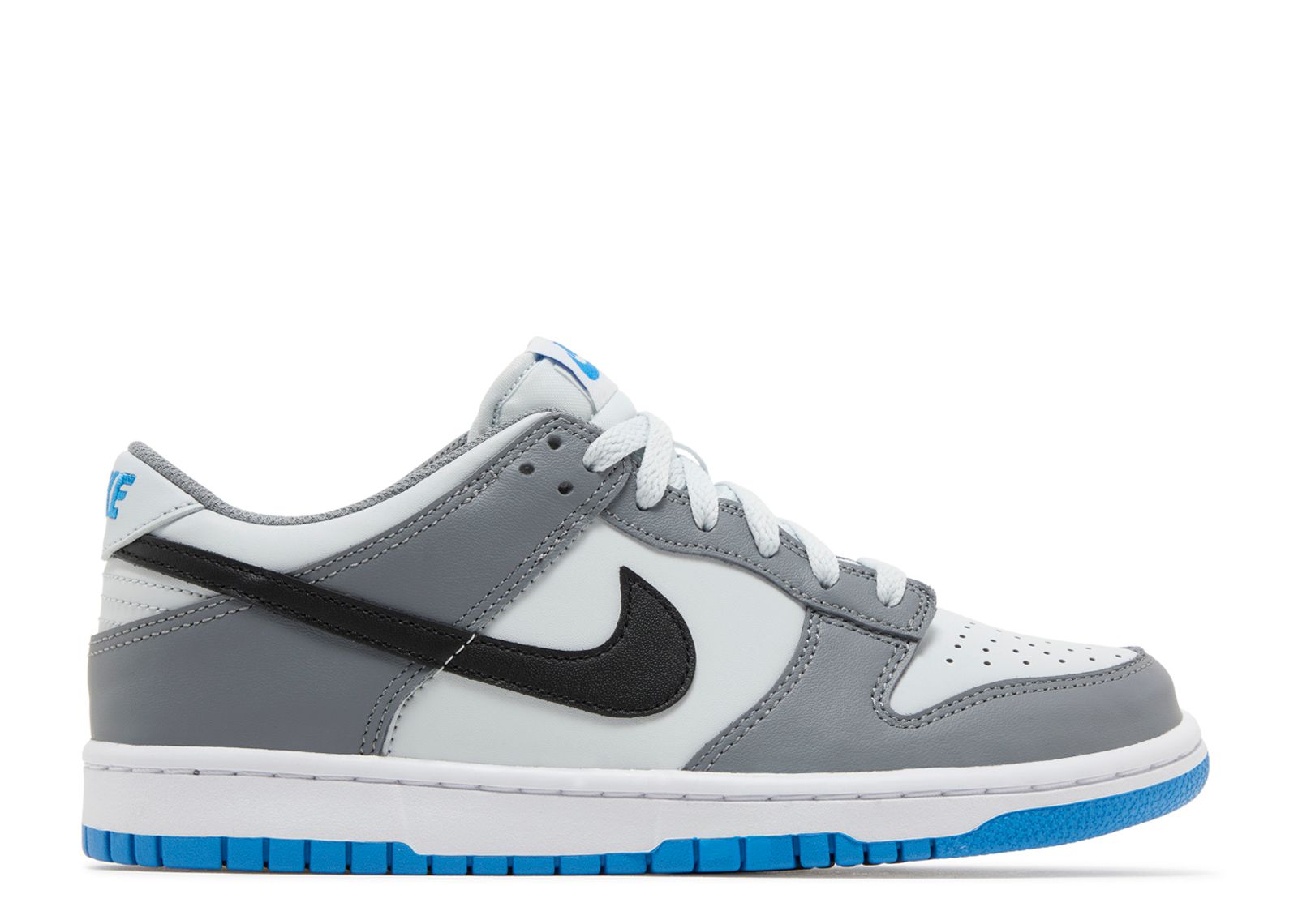 Dunk Low SE GS 'Black Light Photo Blue Mint Foam' - Nike