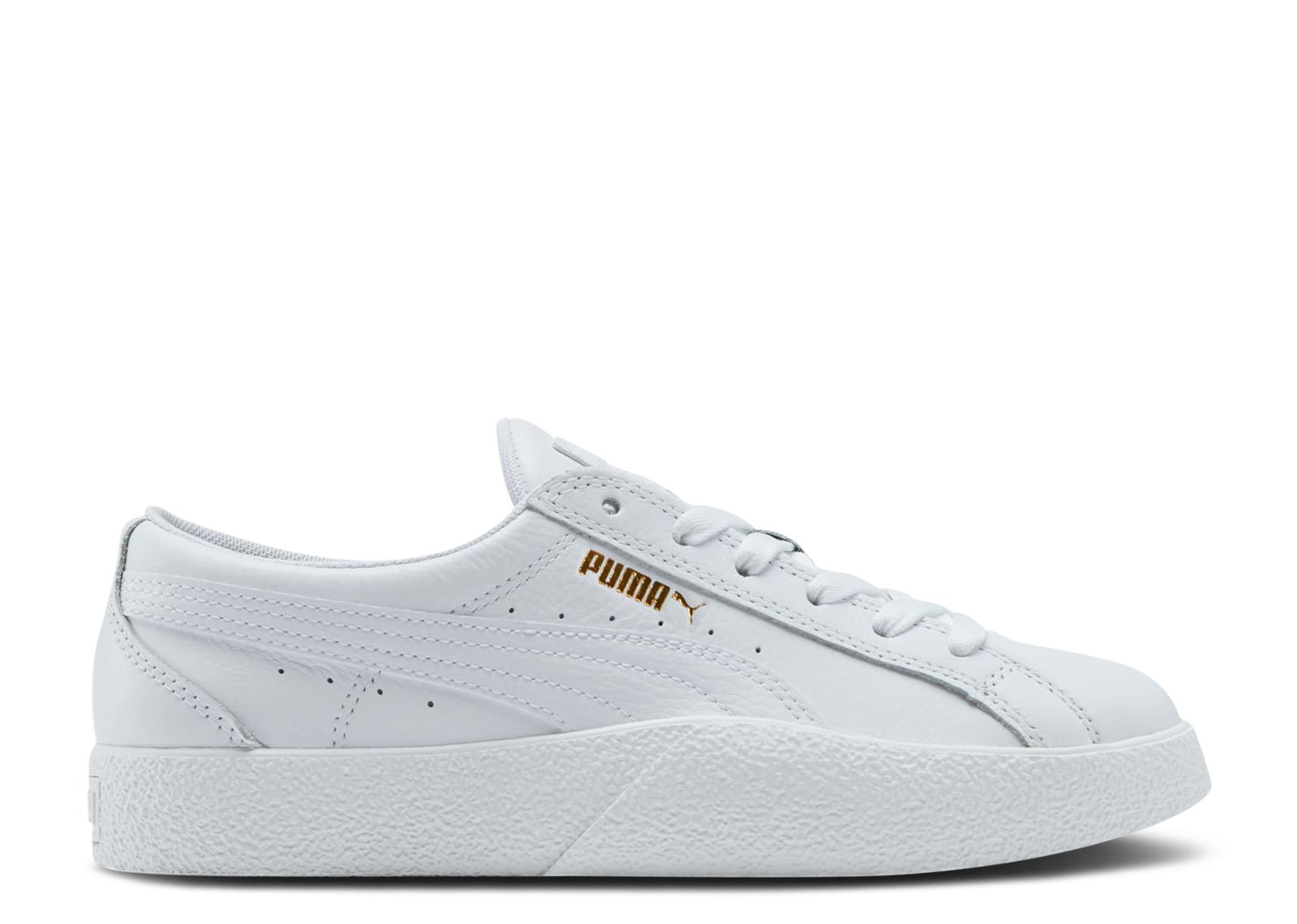 Wmns Love Tumble Leather 'Triple White'