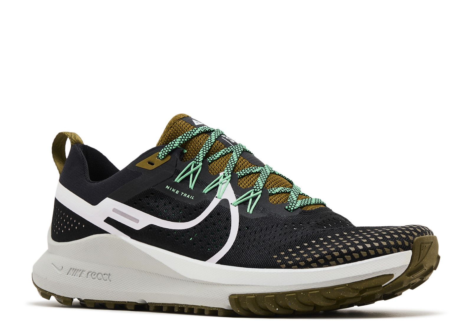 React Pegasus Trail 4 'Black Olive Flak' - Nike - DJ6158 006