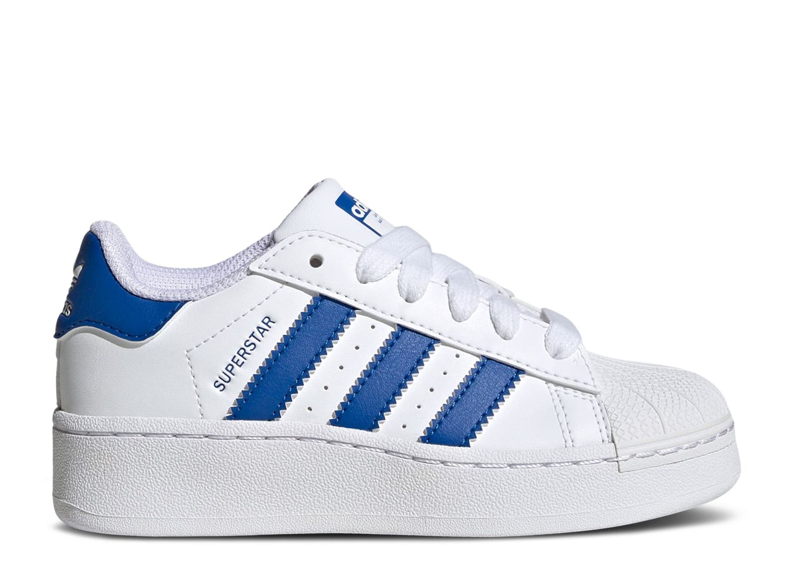 Superstar XLG Little Kid White Blue Adidas IF8427 cloud white blue cloud white Flight Club Japan