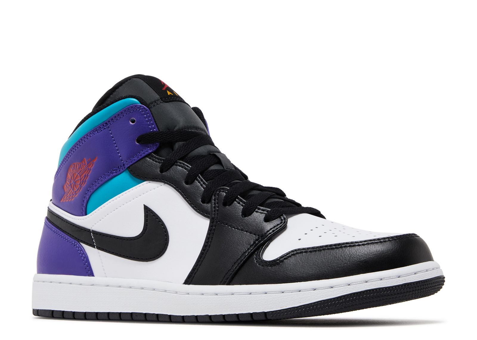 Jordan 1 Mid 'Aqua' - Air Jordan - DQ8426 154 - white/court purple