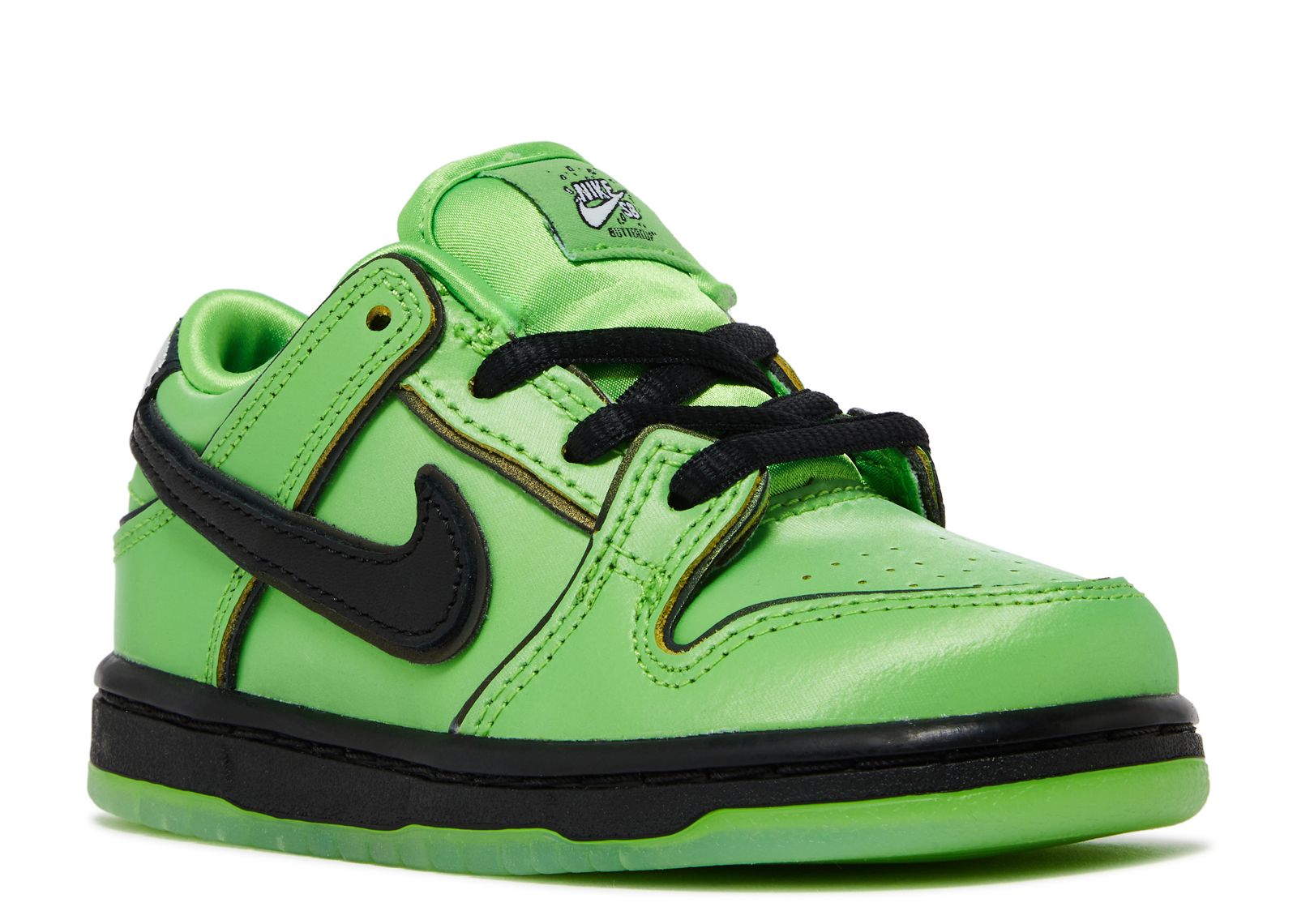 The Powerpuff Girls X Dunk Low Pro SB QS TD 'Buttercup' - Nike