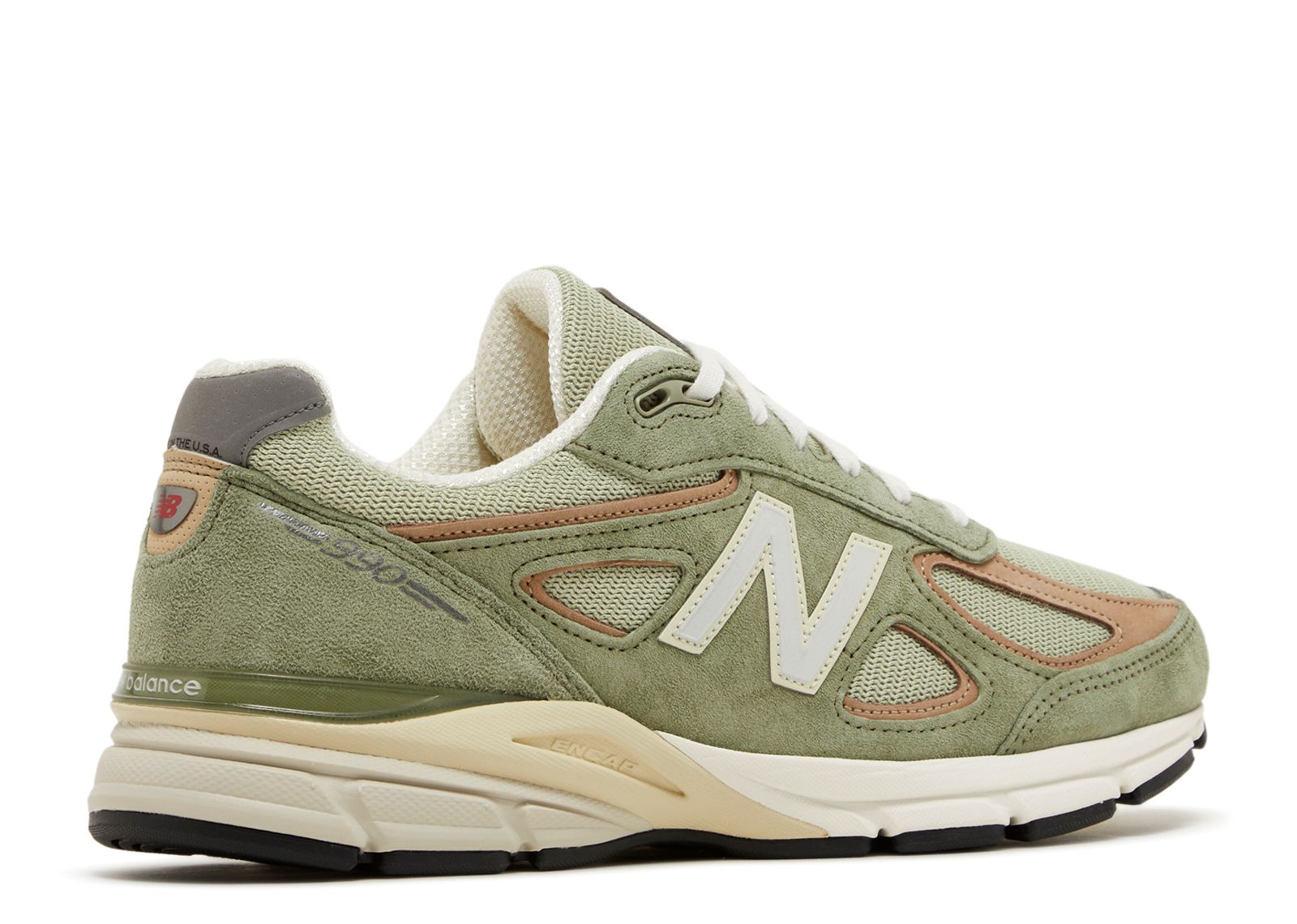 New Balance 990v4 Made in USA Olive 5