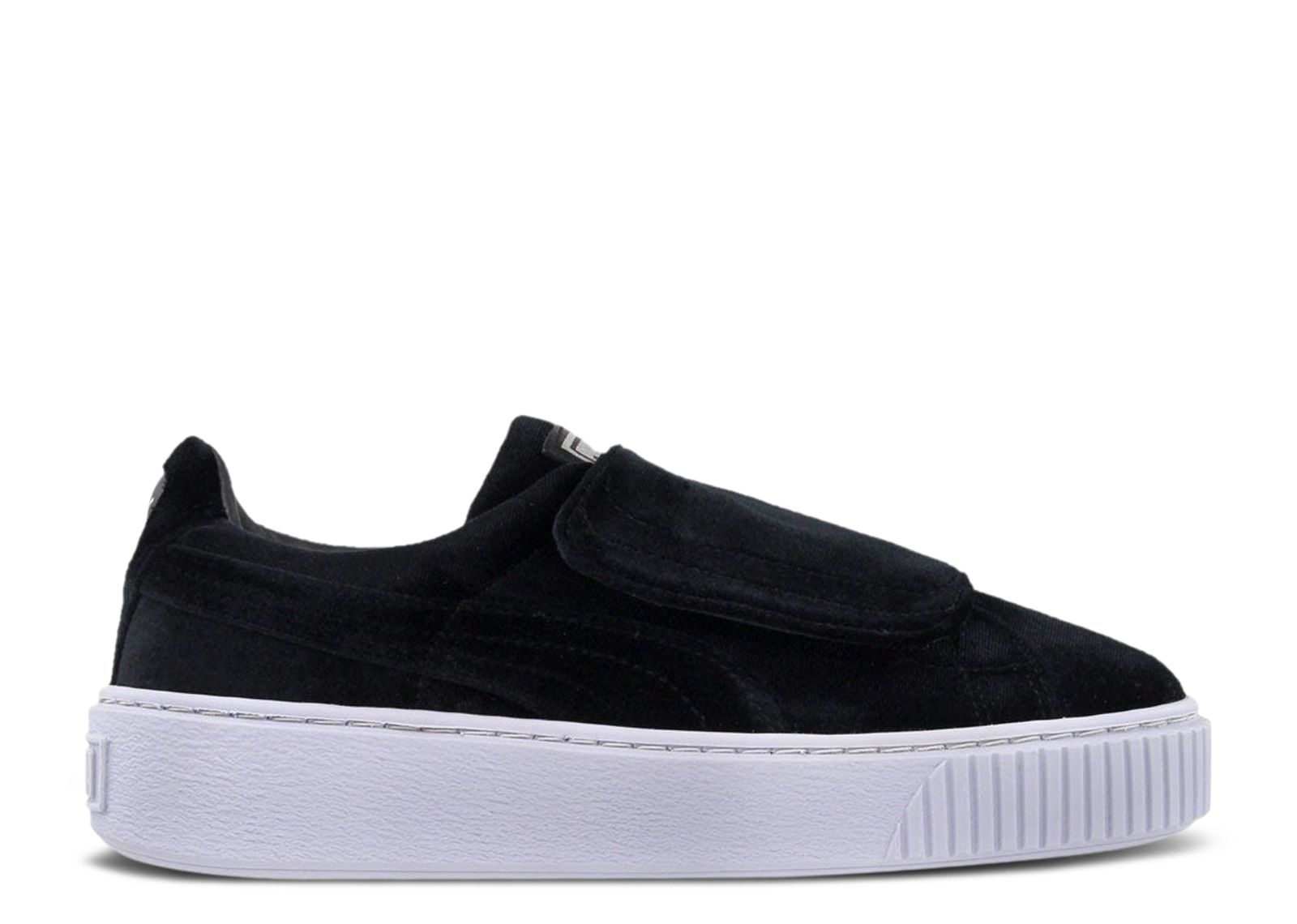 Wmns Basket Platform Strap 'Velvet Rope - Black'