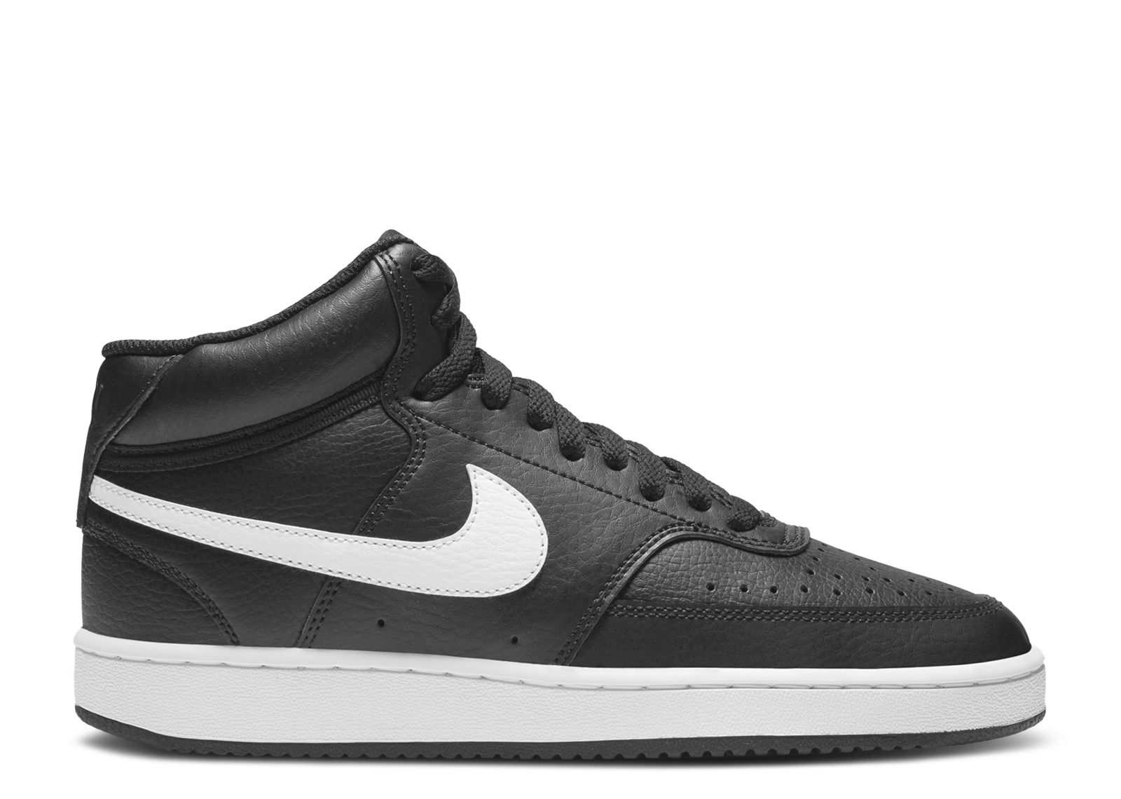 Wmns Court Vision Mid 'Black White' - Nike - CD5436 001 - black/white ...