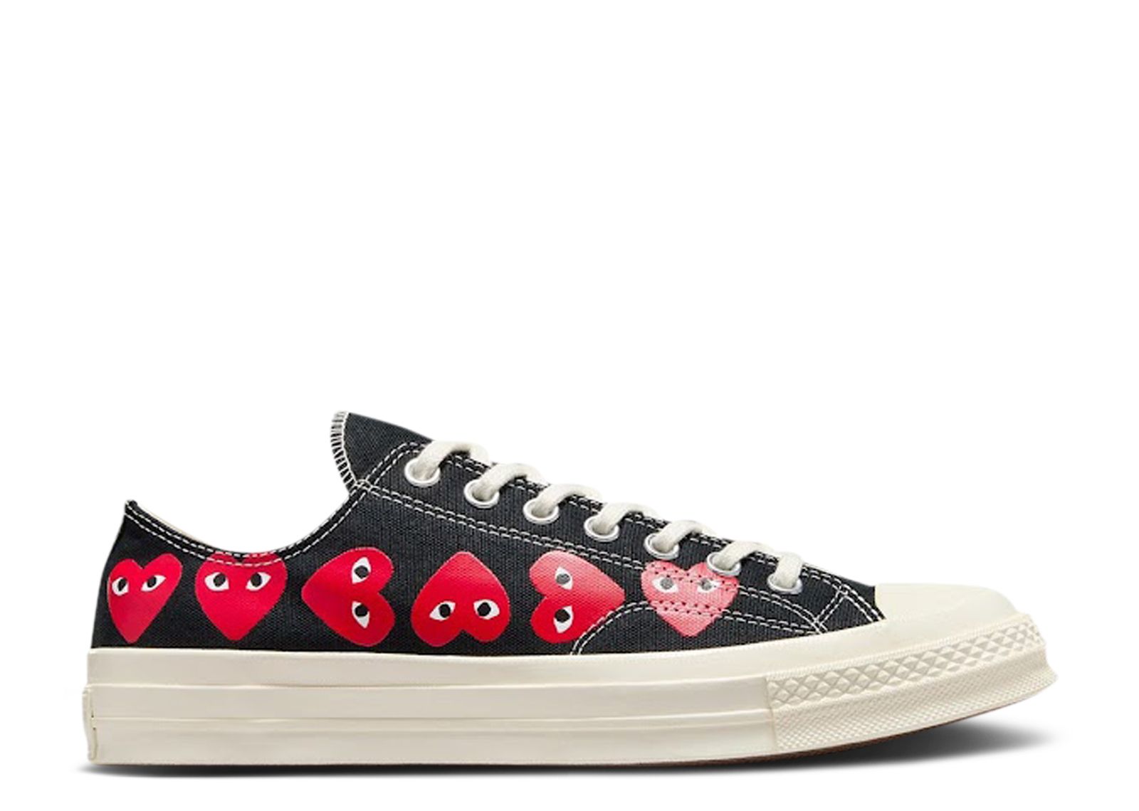 Cdg converse multi heart best sale