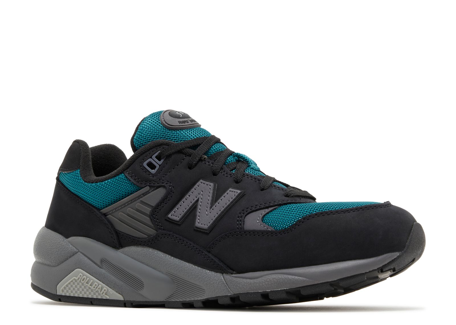 New Balance 580 Black Teal Size 8.5