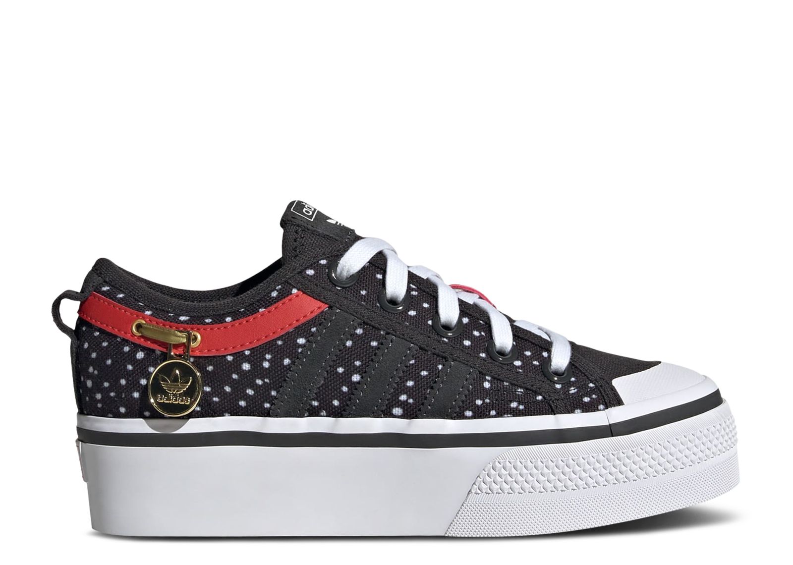 Disney X Nizza J '101 Dalmatians' - Adidas - IF5145 - core black/carbon/red  | Flight Club Japan