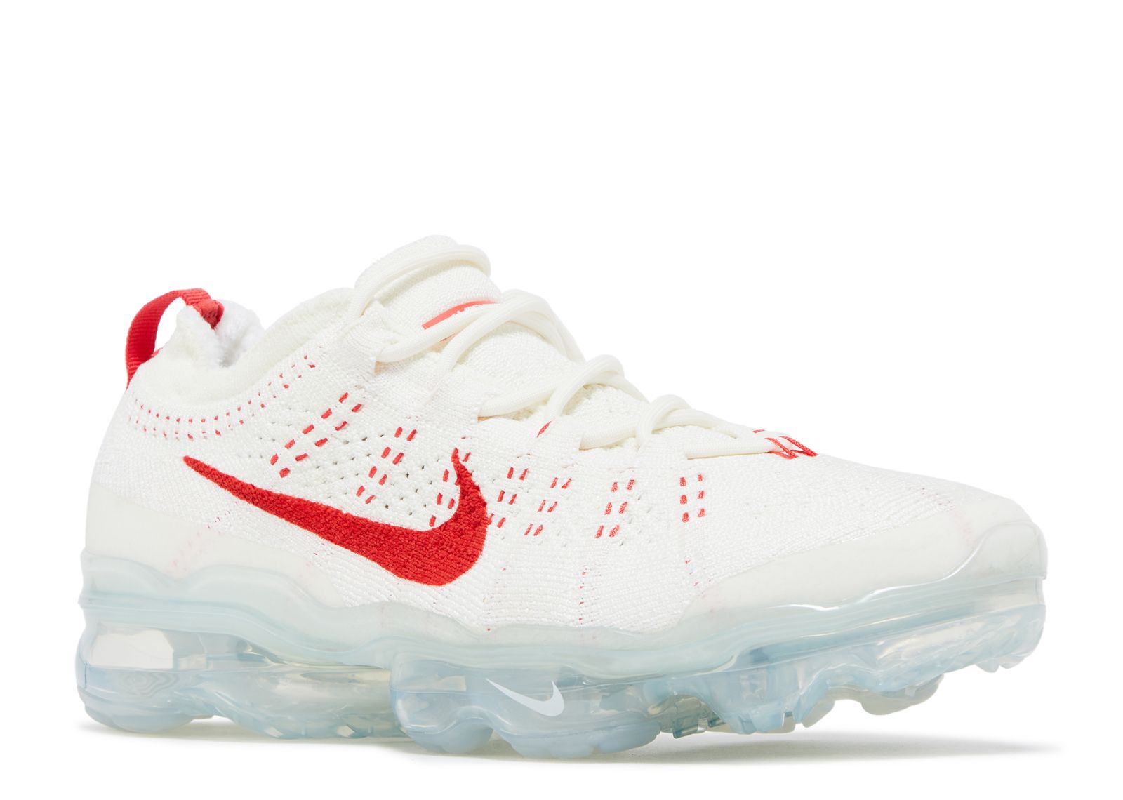 Wmns Air VaporMax 2023 Flyknit 'Sail Track Red' - Nike - DV6840