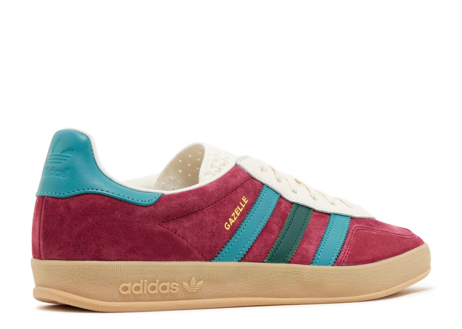 adidas gazelle silver green womens Adidas Men's Gazelle Off White / Dark Blue / Collegiate Burgundy Low Top  Sneakers main image 0
