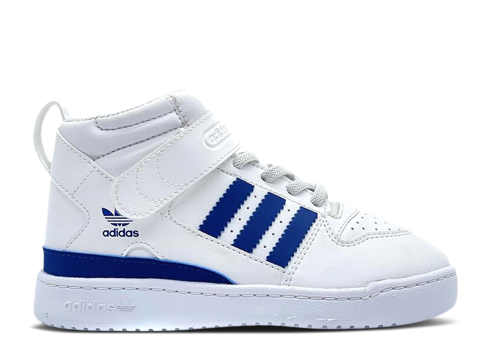 adidas forum mid white royal blue