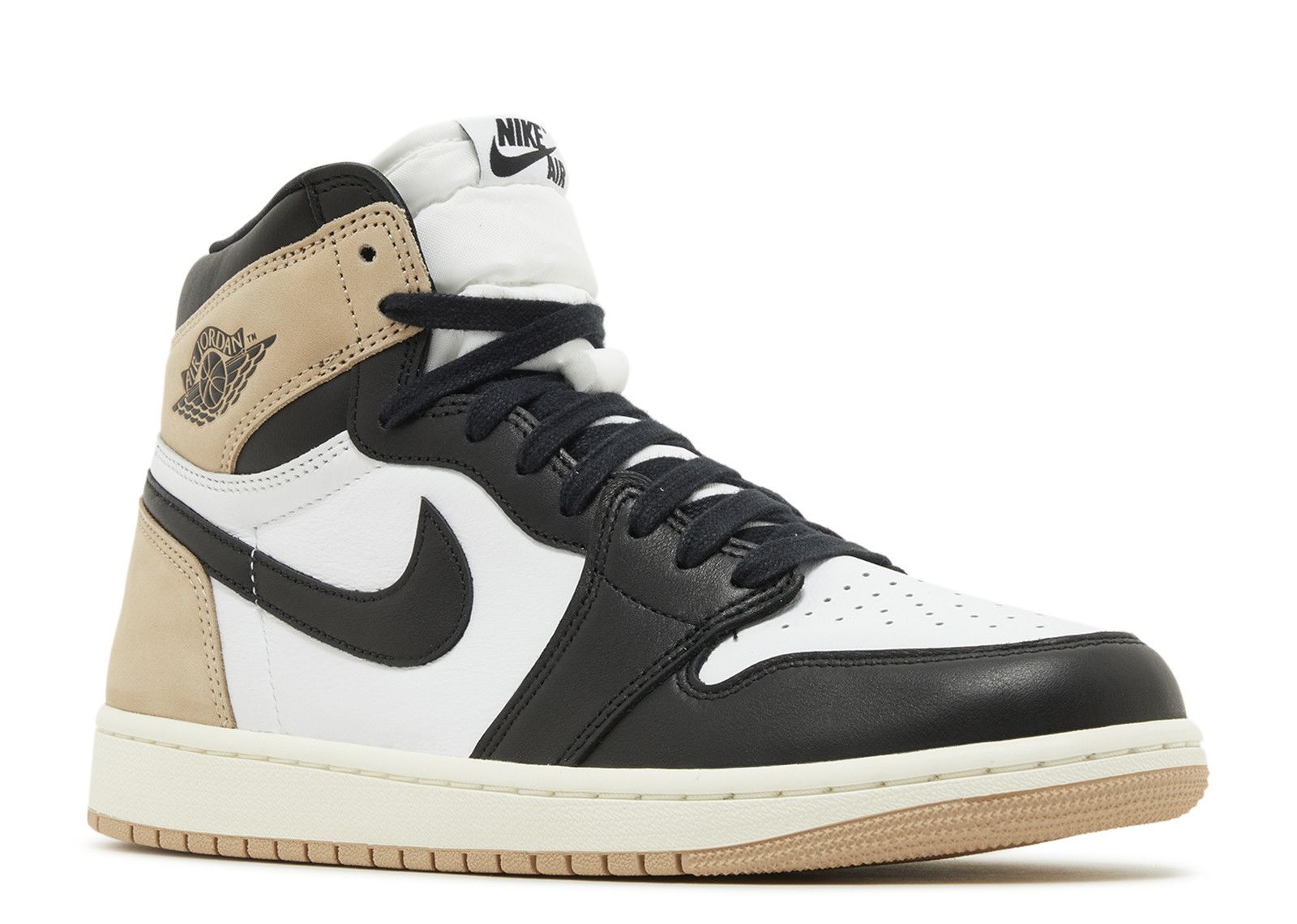 Wmns Jordan 1 Retro High OG Latte Air Jordan FD2596 021 black legend medium brown white sail Flight Club