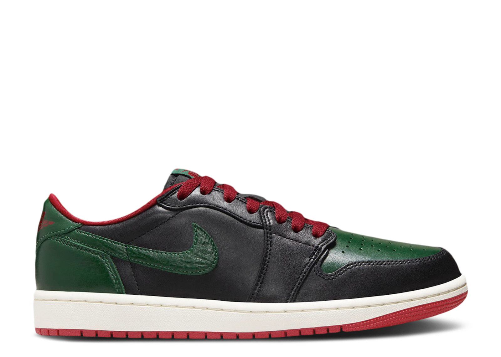 Wmns Jordan 1 Retro Low OG 'Black Gorge Green'