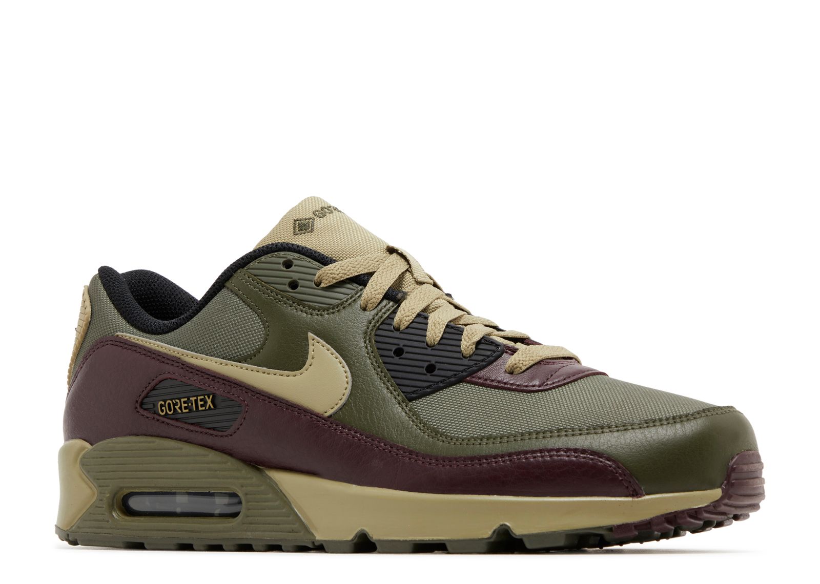 Air Max 90 GORE TEX Medium Olive Nike FD5810 200 medium olive cargo khaki burgundy crush neutral olive Flight Club