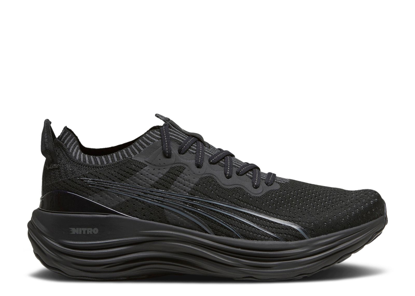 ForeverRun Nitro Knit 'Black Shadow Grey'