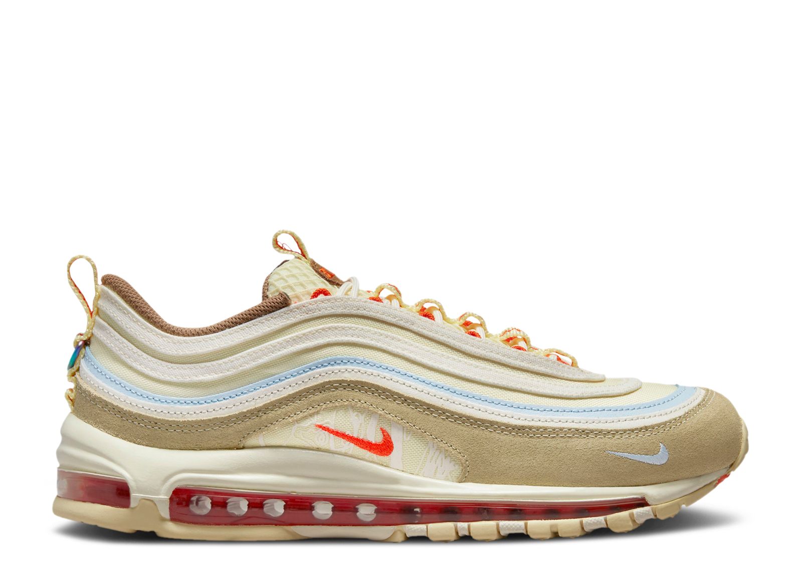 Air Max 97 Alabaster Safety Orange