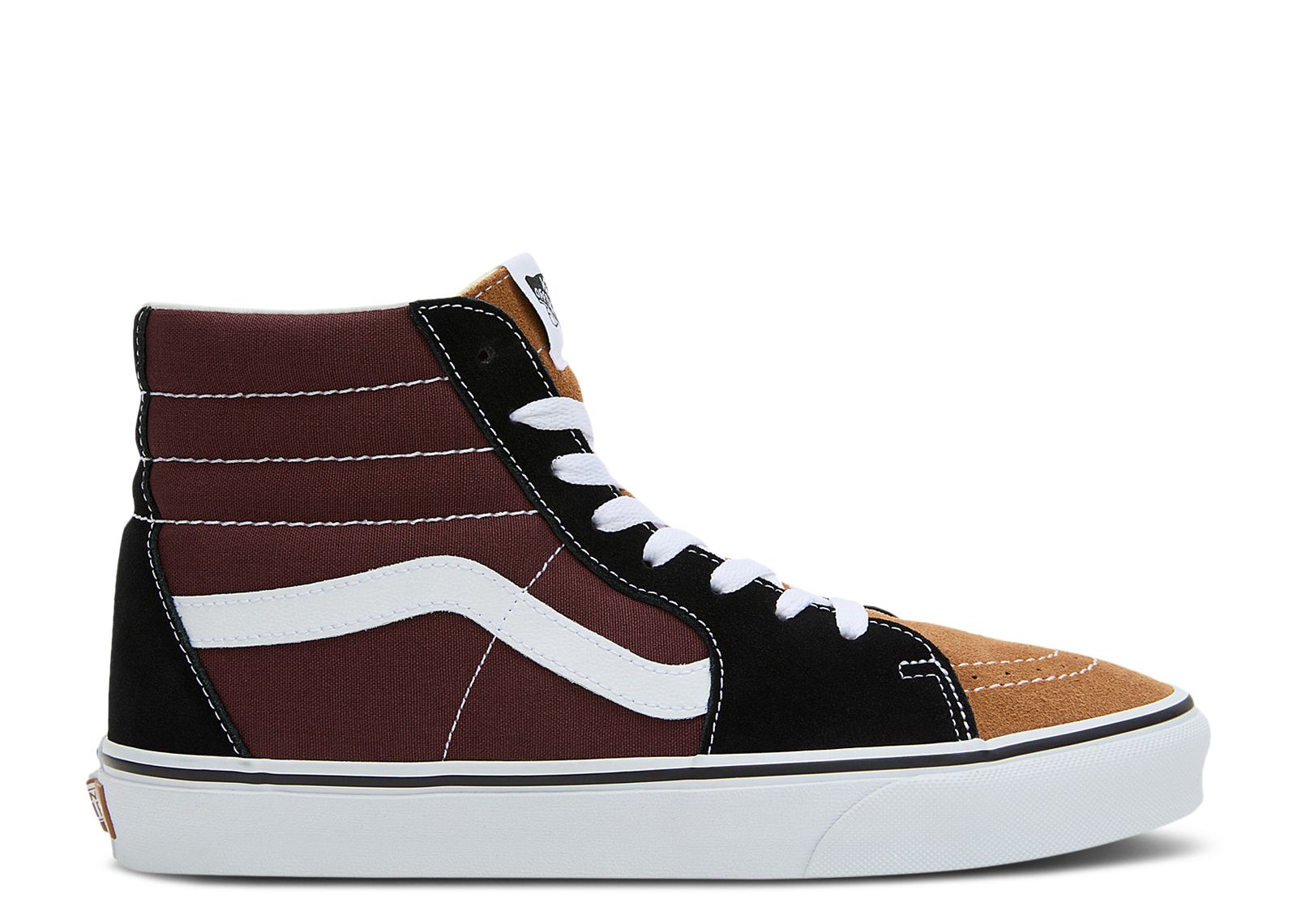 Sk8-Hi 'Color Block - Black Brown'