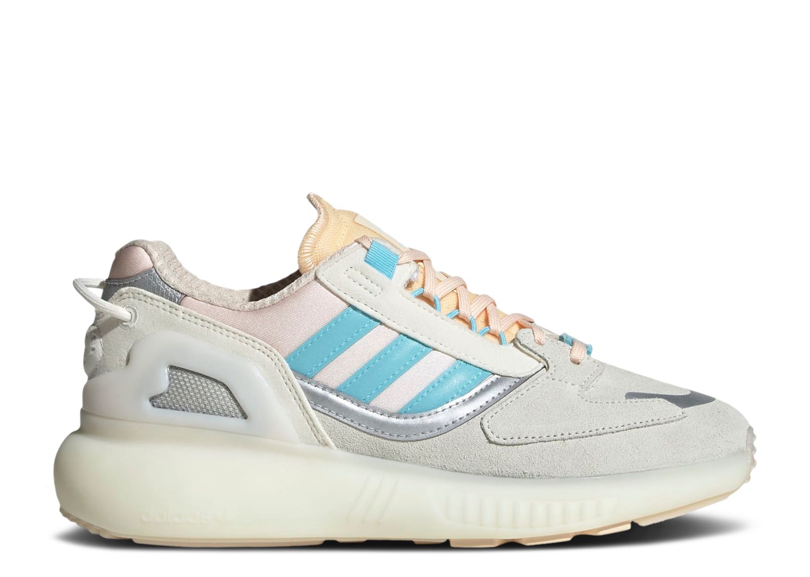 ぽーざー Wmns ZX 5K Boost 'Off White Bliss Blue' - Adidas - GX9540 - off