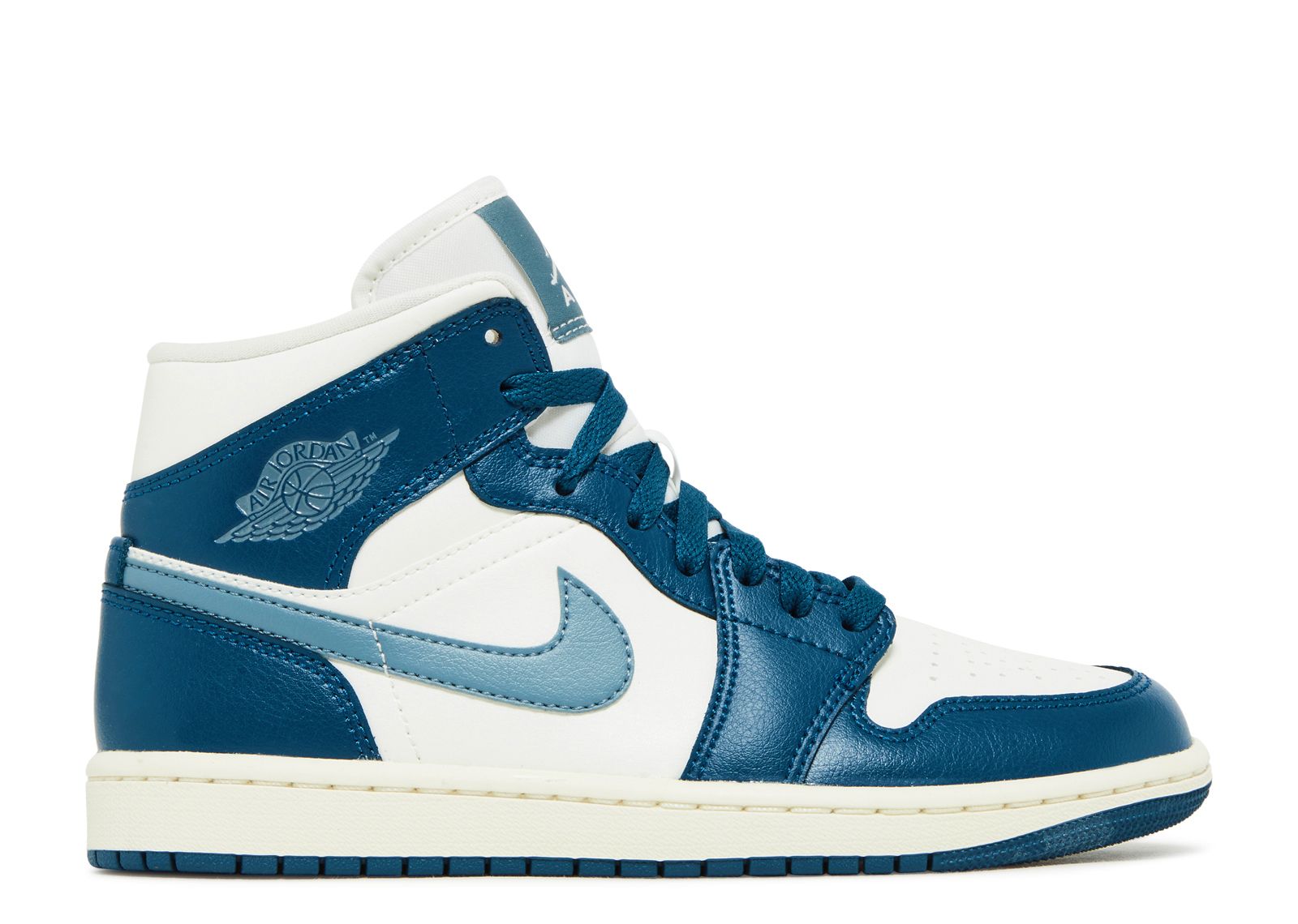 Wmns Air Jordan 1 Mid 'Kentucky Blue' - Air Jordan - BQ6472