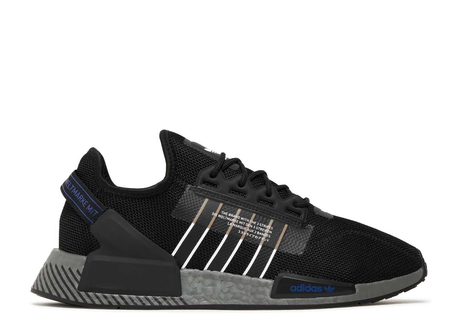 adidas gazelle silver green womens adidas NMD_R1 Shoes - Kids - Cloud White / Cloud White / Screaming Pink main image 0