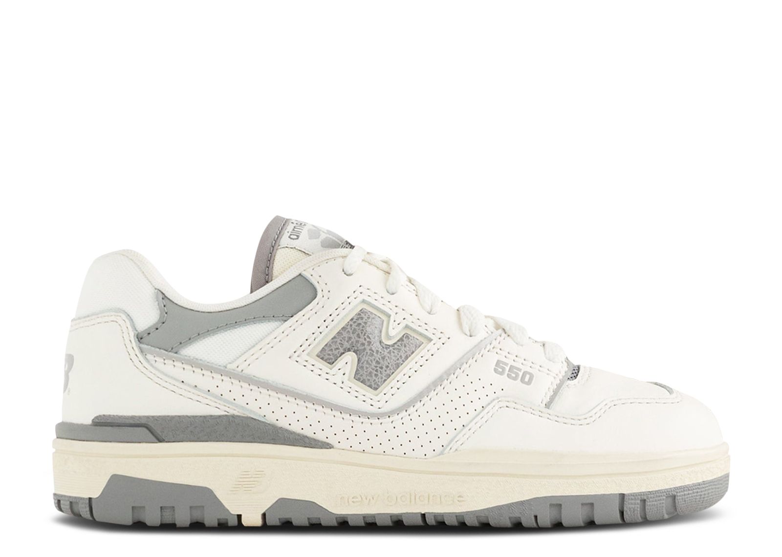 New Balance Aimé Leon Dore X 550 Little Kid 'Silver' - New
